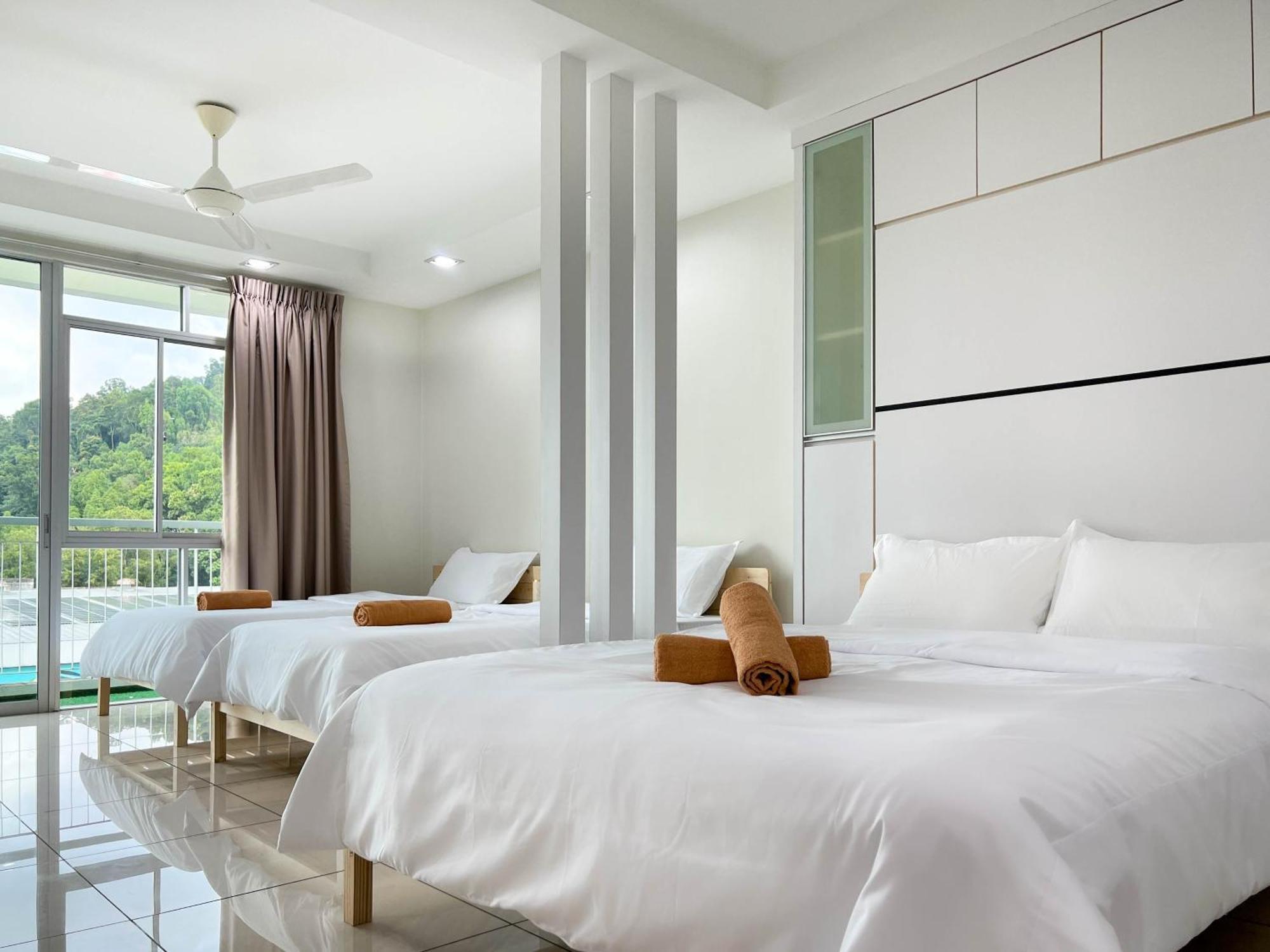 Apartment Modern Muji Retreat Near Garden With Free Netflix Taiping
