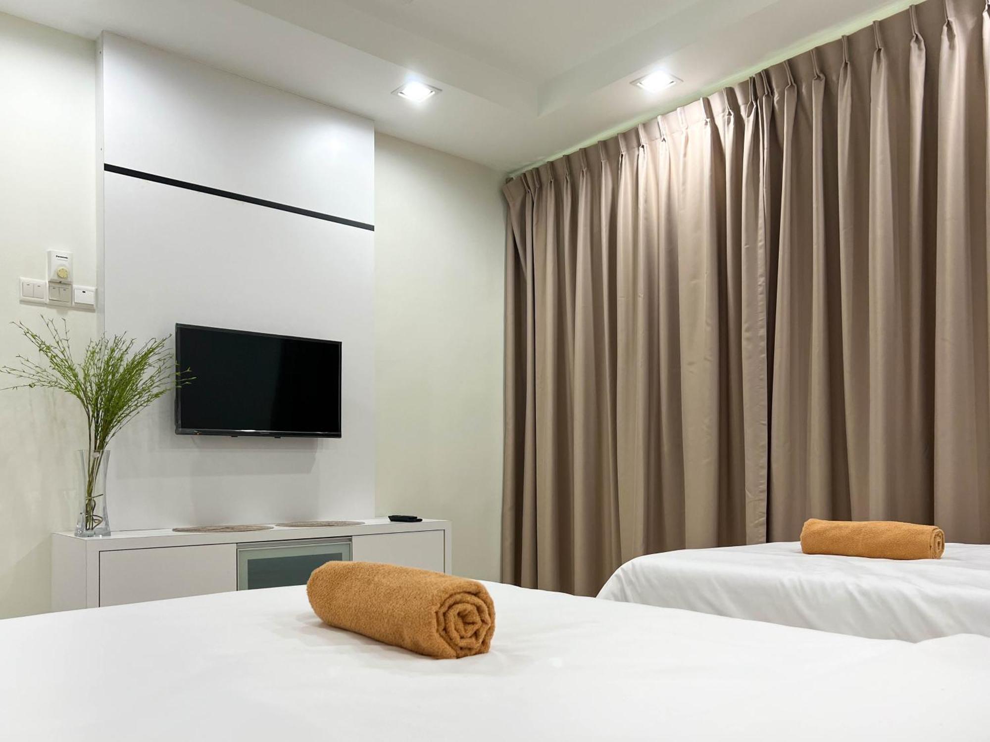 Modern Muji Retreat Near Garden With Free Netflix * Taiping